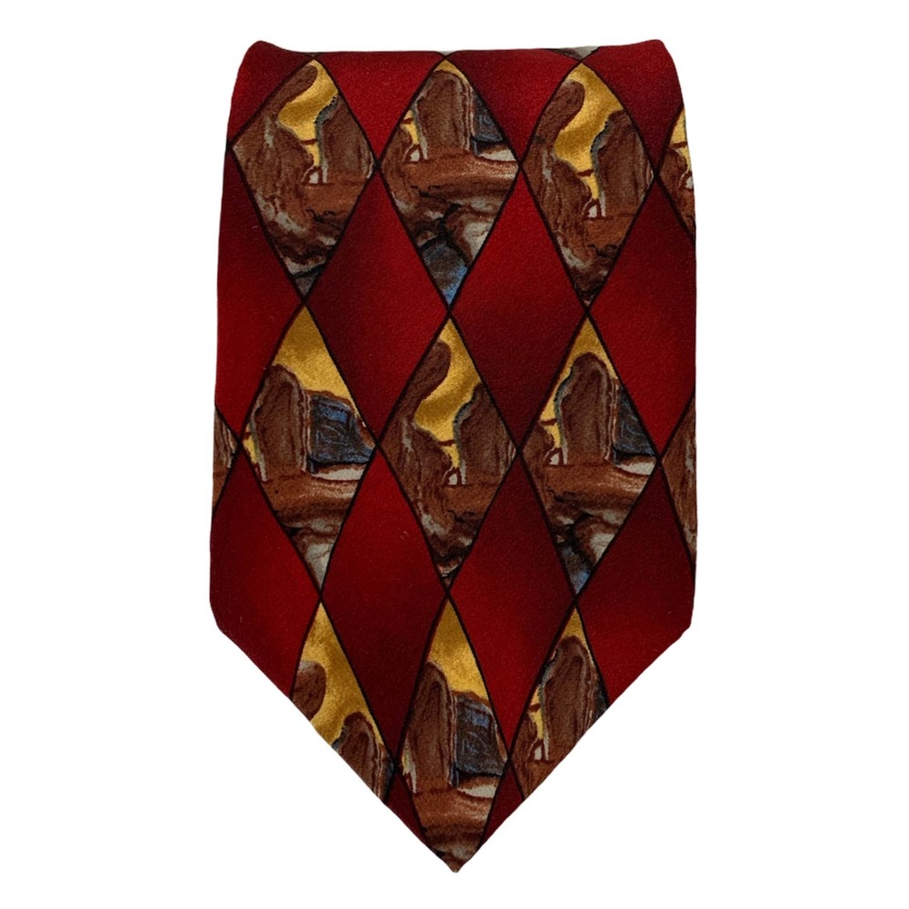 J. Garcia Silk Tie Malachite Valley‎ Collection 7